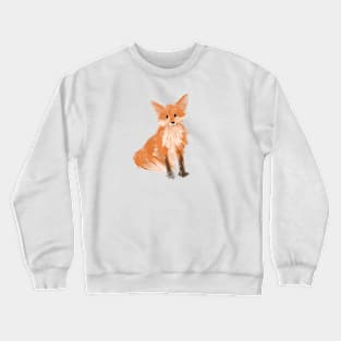 Fuzzy Fox Crewneck Sweatshirt